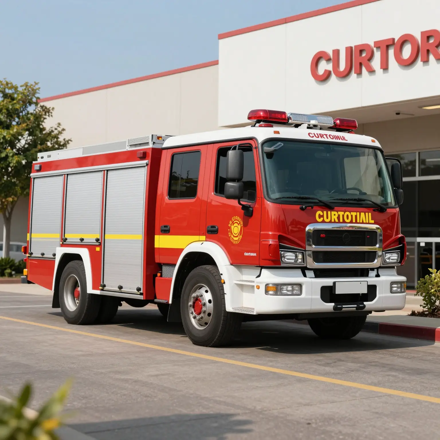 Fire Engine on Site