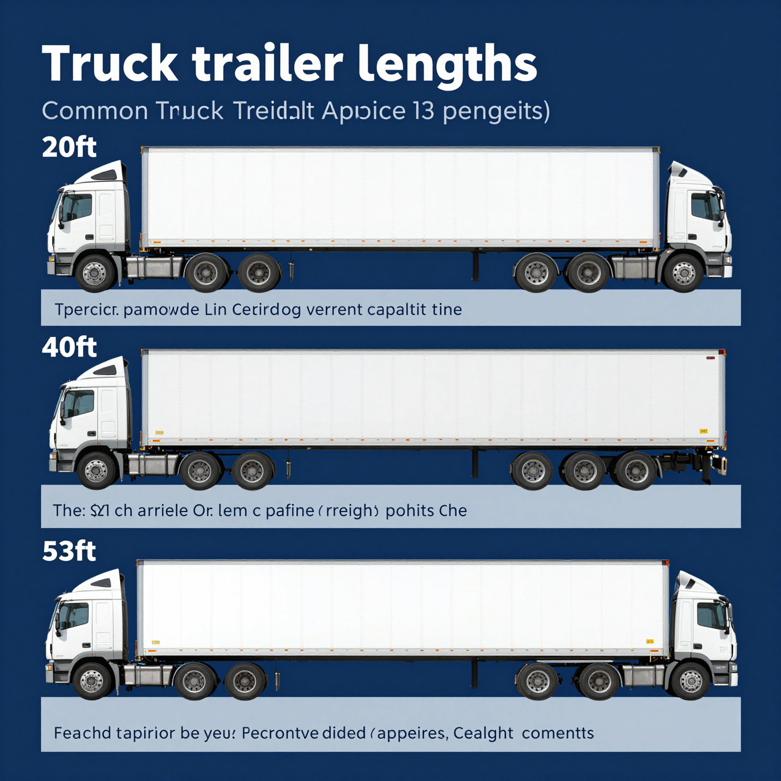 Common Truck Trailer Lengths
